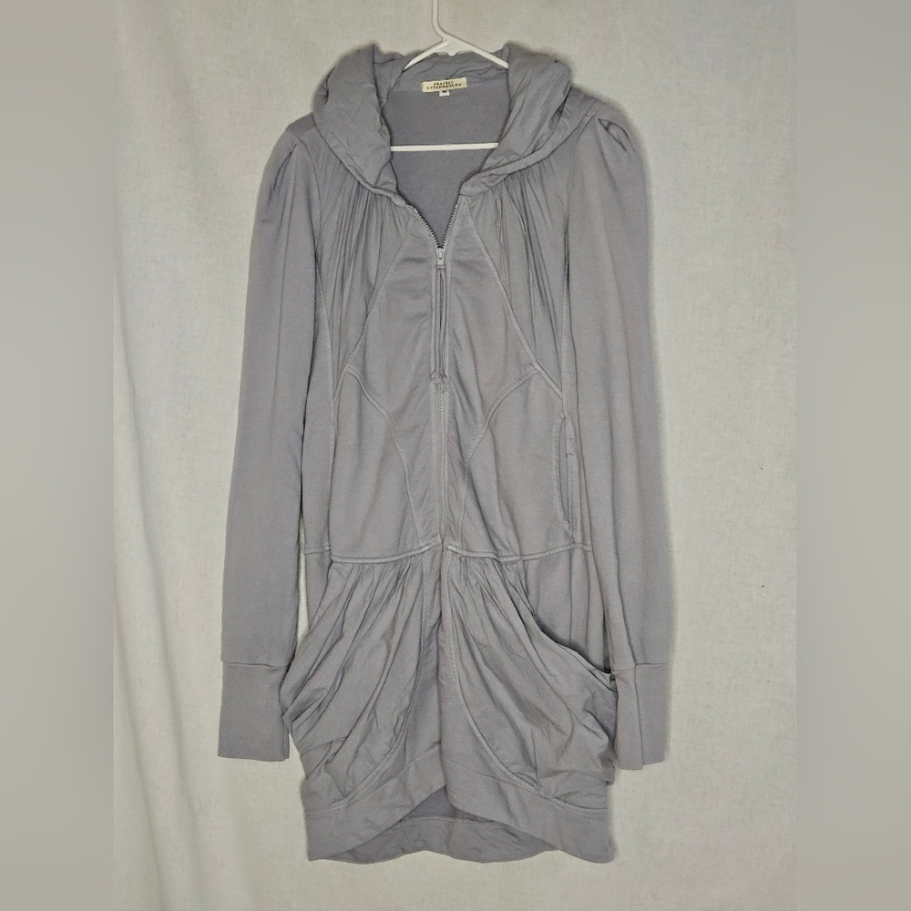 HARD to FIND Prarie Underground GUENIVERE Hoodie Periwinkle Gray Sz Womens M